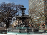 9 de Julio Av Fountain - Buenos Aires, Argentina