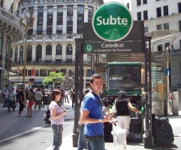 Buenos Aires Subway Metro Station