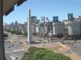 Obelisco y Avenida 9 de Julio. - Buenos Aires, Argentina