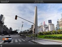 Street View. Buenos Aires Argentina